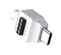 HOOLRZI USB Type C Male to 5Pin/4pin Spring Terminal Connectors for Efficient Repair Data Transmission Charging Type C Quick Connecting Adapter