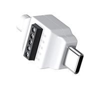 HOOLRZI USB Type C Male to 5Pin/4pin Spring Terminal Connectors for Efficient Repair Data Transmission Charging Type C Quick Connecting Adapter