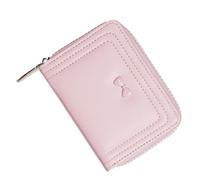 HOOLRZI Wallets for Women Girls Card Holder Ladies Bifolds Pu Leather Clutches Purses Compact Simple Short Bifolds Clutches Purse