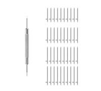 HOOLRZI Watch Band Removal Kits with Spring Link Tool and 40Pieces Band Pin 18mm / 20mm / 22mm / 24mm for Repair Work Spring Tool