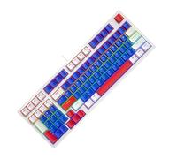 HOOLRZI Wire 98Key Mechanical Keyboard With LED Backlits Ergonomic Keyboard For PC Computer Gaming Office Use Comfortable Feel
