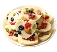 HoolySeek-120g Fruit & Nut Bars， Crunchy Freeze-Dried Yogurt Bites with Mixed Nuts | Vegan Healthy Snack for Adults & Kids |