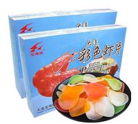 HoolySeek-150g X 2 Boxes Uncooked Prawn Crackers-Crispy and Delicious Shrimp Chips,for Party Appetizers and Snacks, Cook and Serve- Make Your Own Shrimps Crackers