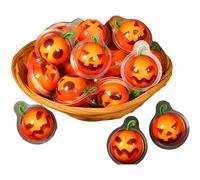 HoolySeek- Halloween Pumpkin Shaped Jelly Candy（200g） - Bulk Halloween Sweets - Pick and Mix for Trick or Treat or Parties