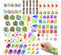 HoomTop 120pcs Party Bag Fillers for Kids - Assorted Bulk Toys for Birthday Parties, Classroom Prizes, Goodie Bags, Party Favors, Christmas Stocking Fillers, Easter Gifts