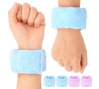 Hoomtree Sensory Weighted Bracelets for Kids, Sensory Wristbands for Autism ADHD SPD Anxiety Relief, Calming and Focus for Special Needs Child, Two Pack, Light Blue