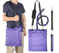 Hoomtree Urine Drainage Bag Holder, Privacy Cover for Foley Catheter or Urine Bag, with Adjustable Strap, Zip Design, Waterproof and Machine Washable, 2000 ml