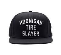 Hoonigan Official Merchandise, Tire Slayer Snapback Baseball Cap Hats, Black