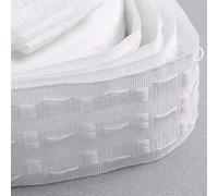 Hoonng 3" Pencil Pleat Curtain Header Tape, 10 Metres