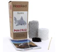 Hoooked PAK342 Eco Barbante Milano Cotton Shark Maverick Crochet Amigurumi Kit