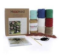 Hoooked PAK344 Eco Barbante Milano Cotton Christmas Baubles Crochet Amigurumi Kit
