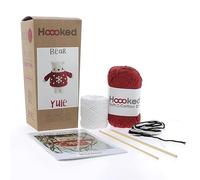 Hoooked PAK346 Eco Barbante Milano Cotton Winter Bear Crochet Amigurumi Kit