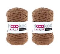Hoooked XL Thread Ribbon (Pack of 2) - Caramel Brown (RXL 43)