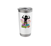 Hoop Dancer Hooping Hoop Lovers - Try and Keep up Stainless Steel Insulated Tumbler
