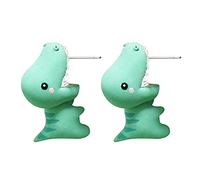 Hoop Drop Earring For Women Girls 3D Animal Stud EarringsAlloy Handmade AppointmentWomen Back Drop Earrings (D-GREEN, One Size)