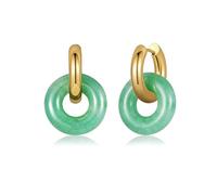 Hoop Earrings for Women - Gold/Silver Huggie & Chunky Hoops, Hypoallergenic Non Tarnish Stainless Steel Earrings, Pretty Dainty/Small Hoops for Daily Wear & Office Commute, L, Stainless Steel