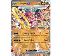 Hoopa ex 098/182 Double Rare Pokemon Card | Paradox Rift Set | Scarlet & Violet Series | Titan Authenticated