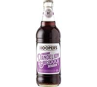 Hooper's Alcoholic Dandelion & Burdock | 12 x 500ml Bottles Case | Traditional Dandelion & Burdock | Pub Drink | Ready To Drink,