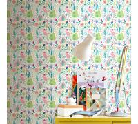 Hoopla Walls Bug Garden - Sky Mix 10m Wallpaper - Sky Mix