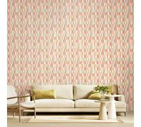 Hoopla Walls Building Blocks - Coral Mix 10m Wallpaper