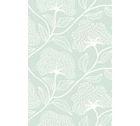 Hoopla Walls Dash Trail - Seaglass 10m Wallpaper in Duck Egg Blue Hoopla Walls Duck Egg Blue 10m