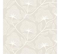 Hoopla Walls Dash Trail - Soft Fossil 10M Wallpaper