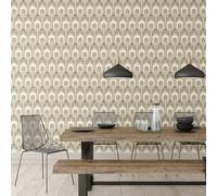 Hoopla Walls Deco Arch - Dark Grey 10m Wallpaper - Dark Grey