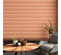 Hoopla Walls Deco Arch - Orange 10m Wallpaper - Orange