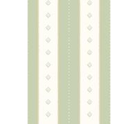 Hoopla Walls Decorative Stripe - Soft Sage 10m Wallpaper in Green Hoopla Walls Green 10m