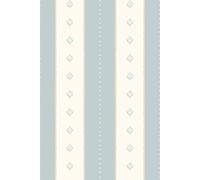 Hoopla Walls Decorative Stripe - Wedgewood 10m Wallpaper in Blue Hoopla Walls Blue 10m