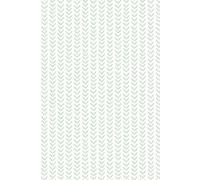 Hoopla Walls Ditsy Leaf Stripe Wallpaper in Blue Hoopla Walls Blue