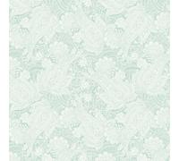 Hoopla Walls Duck Egg Blue Paisley Smooth Matt Wallpaper