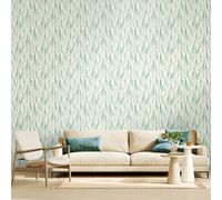 Hoopla Walls Eucalyptus Whisper - Duck Egg 10M Wallpaper