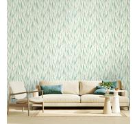Hoopla Walls Eucalyptus Whisper - Duck Egg 10m Wallpaper