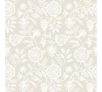 Hoopla Walls Evelyn Trail - Bone 10M Wallpaper