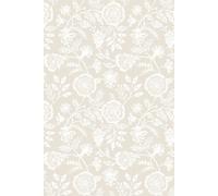 Hoopla Walls Evelyn Trail - Bone 10m Wallpaper in Grey Hoopla Walls Grey 10m