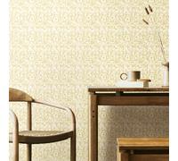 Hoopla Walls Floral Trail - Thyme 10m Wallpaper
