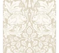 Hoopla Walls Forest Rabbit Natural Smooth Matt Wallpaper