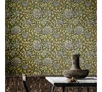 Hoopla Walls Honeysuckle Leaf Trail - Chalkboard 10m Wallpaper - Chalkboard