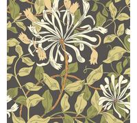 Hoopla Walls Honeysuckle Leaf Trail Chalkboard Smooth Matt Wallpaper