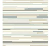 Hoopla Walls Horizontal Stripe Grey Wallpaper