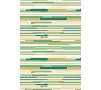 Hoopla Walls Horizontal Stripe Matt Wallpaper in Green Hoopla Walls Green