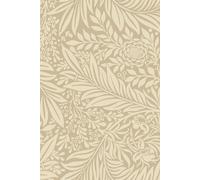 Hoopla Walls Leaf Vine Wallpaper in Mustard Hoopla Walls Mustard