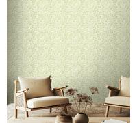 Hoopla Walls Maze Squiggle - Olive Mix 10m Wallpaper