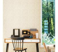 Hoopla Walls Maze Squiggle - Soft Straw 10M Wallpaper