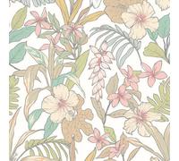 Hoopla Walls Oasis Chalk & Sand Smooth Matt Wallpaper