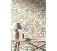Hoopla Walls Oasis Matt Wallpaper in Light Sand Hoopla Walls Light Sand