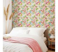Hoopla Walls Oasis - Pink Mix 10m Wallpaper