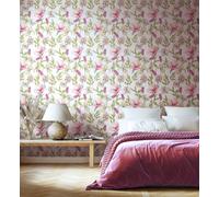 Hoopla Walls Orchid Bloom - Sweet Pea 10m Wallpaper