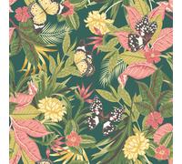 Hoopla Walls Paradise Forest Mix Smooth Matt Wallpaper